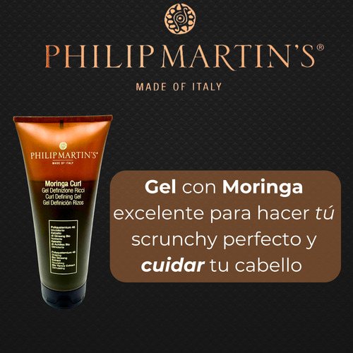 Gel De Cabello Rizos Definidos Moringa Curl Philip Martin