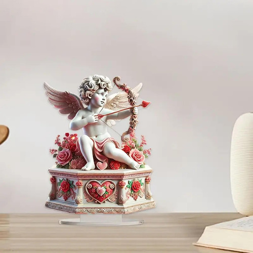 Estatua De Escritorio Para El Día De Valentín,