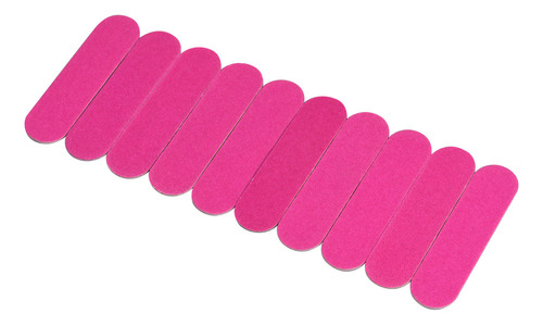 10 Limas De Uñas De Doble Cara, Miniherramientas Desechables