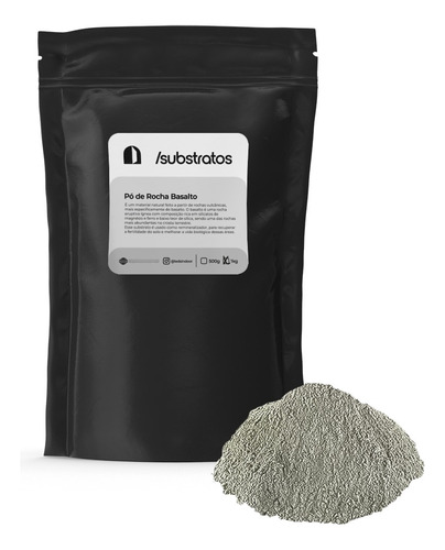 Pó De Rocha Basalto - Adubo Orgânico 1kg