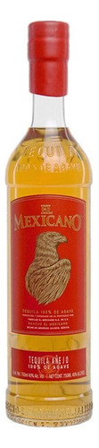 Pack De 6 Tequila El Mexicano Añejo 750 Ml