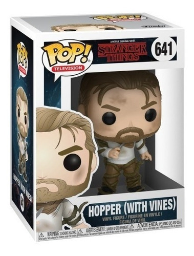 Imagen 2 de 2 de Funko Pop Hopper With Vines (641) Stranger Things Funko Pop