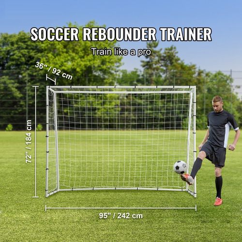 Portería Rebotador Grande Fútbol Soccer Entrenamiento