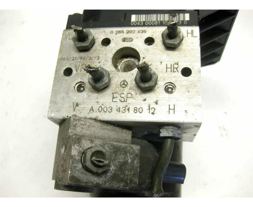 Modulo Abs Mercedes S500 2000 2001 2002 A 003 431 80 12 (Usado)