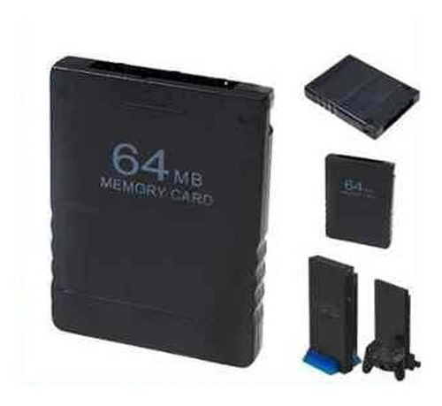 Memory Card Para Ps2 64 Mb Para Ps2 Fat O Ps2 Slim