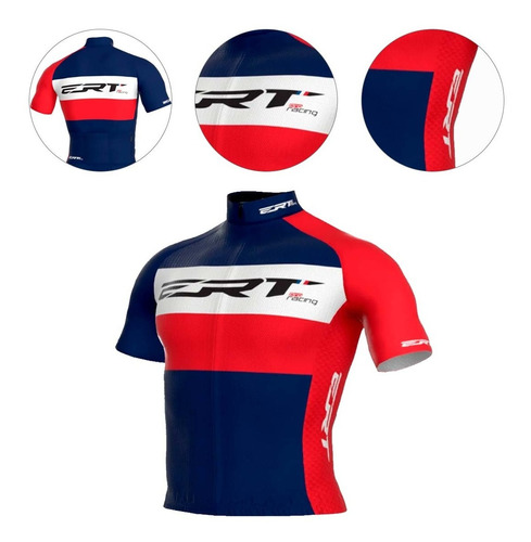 Camisa Ert New Elite Pro Racing Paris Roubaix Ciclismo Bike