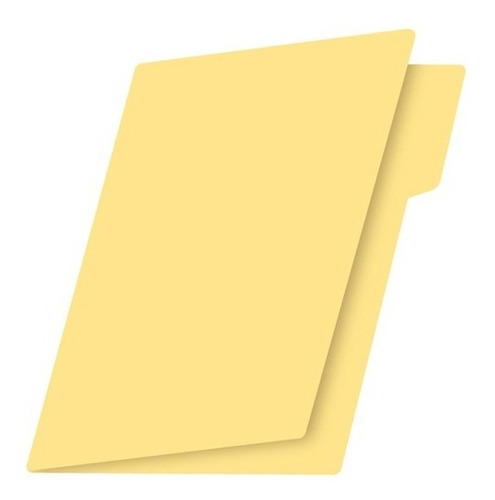 Folder Manila Amarillo T Oficio Cja C/100pc Ftc-fol-fom13