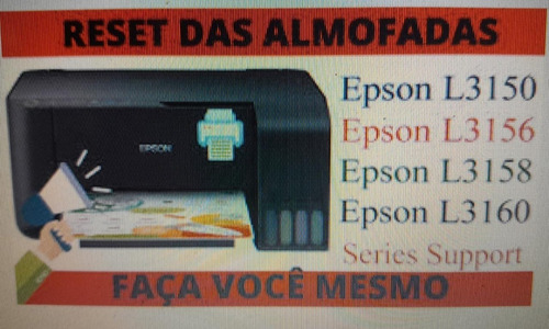Reset Epson, Almofada De Tinta, Fim Da Vida Útil, + 80 Reset
