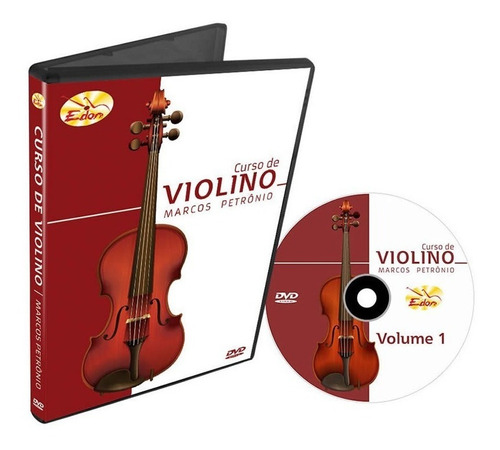Curso De Violino Para Iniciantes Volume 1 Dvd- Original