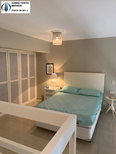 Apartamento Duplex Com 1 Dormitórios E 1 Vaga No Brooklin - 2055