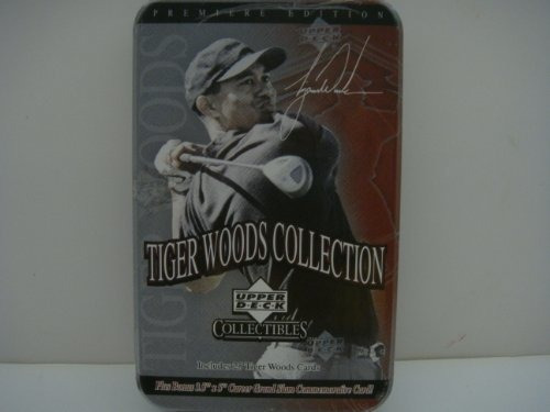 Ud Pga Tiger Woods Colección Tin Amp; Card Dbmgl