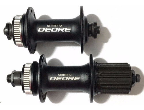 Imagem 2 de 6 de Cubo Shimano Deore Fh/hb-m615 32f 8/9/10v