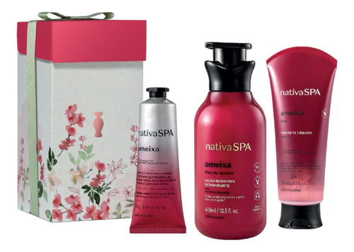 Kit Presente Nativa Spa Ameixa O Boticário