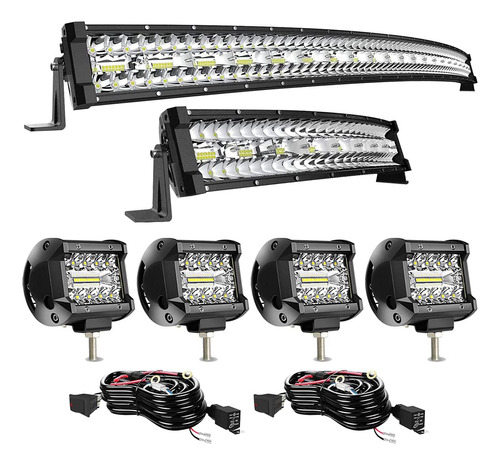 Barra De Luz Led De 52 Pulgadas, 1125 W, 97500 Lumenes, Barr