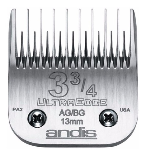 Imagen 1 de 1 de Cuchilla Andis 3 3/4 13mm Peladora Oster Oveja Negra Moser