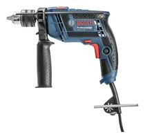 Comprar Taladro percutor atornillador eléctrico de 13mm Bosch GSB 13 RE 600W + accesorio con maletín de transporte 220V