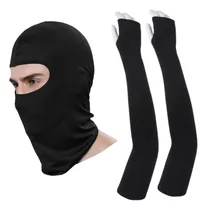 Comprar Balaclava Pasamontaña Y Mangas Uv Protectoras Combo Tactico