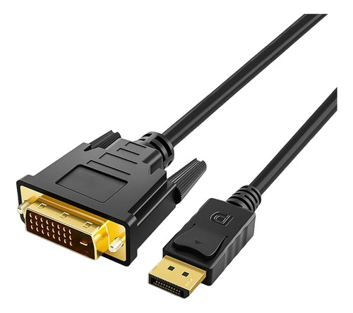 Cable Adaptador Convertidor Displayport A Dvi Pc Proyector