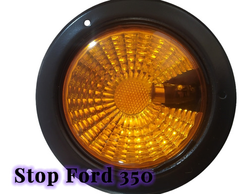Faro Stop Ford 350/ámbar/base Metal