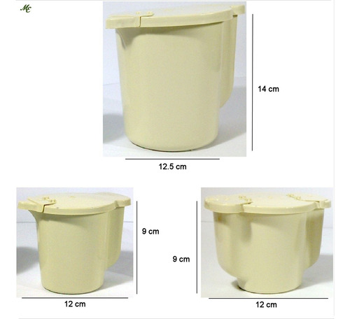 Juego De Jarras Tupperware Y Bandeja De Melamina (Usado)