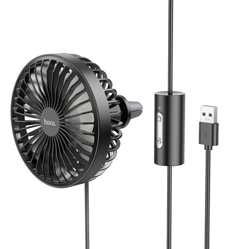 Ventilador Portatil De Autos Con Usb Para La Rejilla 5w