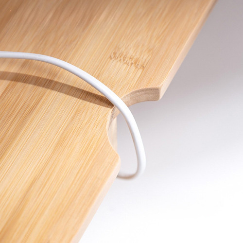 Soporte De Bambú Para , Estante Para 50cmx20cmx8cm