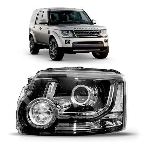 Farol Discovery 4 2014 A 2016 Com Led 15 Pinos