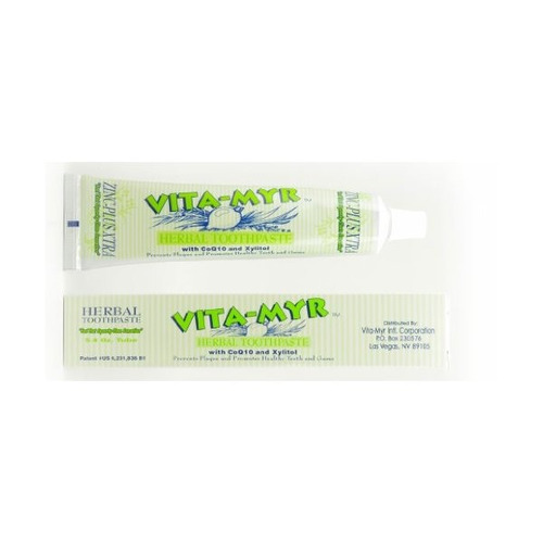 Vita-myr Zinc-plus Xtra A Base De Plantas De Pasta De Diente