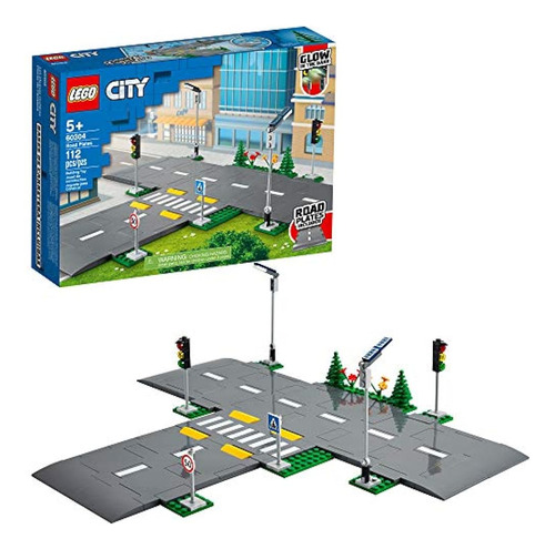 Lego City Road Plates 60304 Kit De Construcción; Genial Jugu