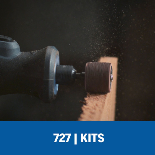 Kit De Lijado Dremel 31 Accesorios Para Madera - 727