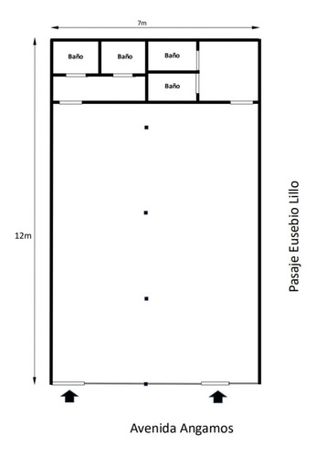 Se Arrienda Local Comercial De 84 M2 De Planta Libre A 2.400