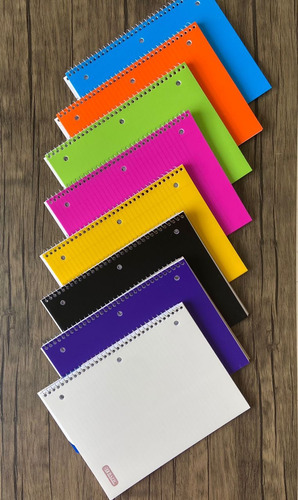 Libreta Notebook Espiral Tapa Pvc (perforada)