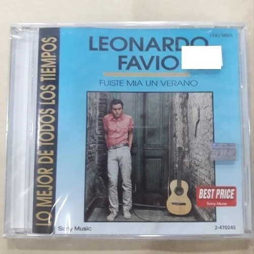 Favio Leonardo - Fuiste Mia Un Verano - Cd Nuevo Original