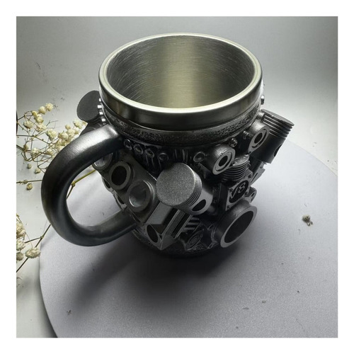 Taza Personalidad Creativa Taza De Acero Inoxidable V8
