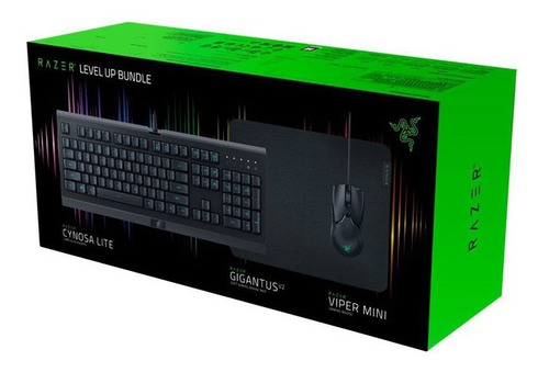 Razer Power Up Gaming Teclado Mouse Audifonos Mouse Pad