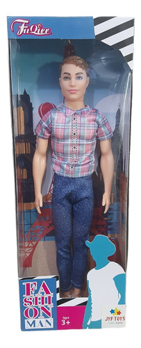 Muñeco Fashion Man 30 Cm Para Barbie Articulado