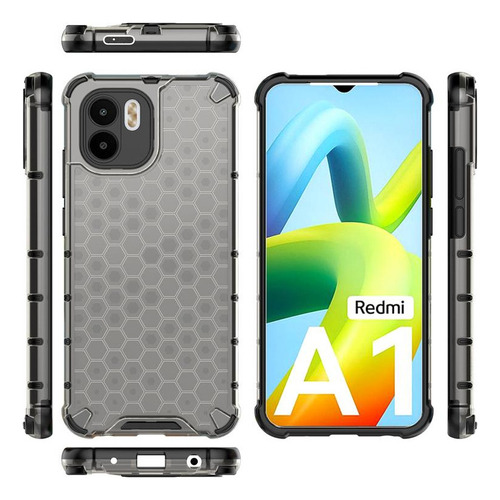 B Funda De Teléfono Transparente Honeycomb Para Xiaomi