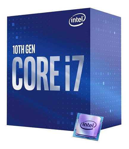 Micro Procesador Cpu Intel Core I7-10700 Lga 1200 8 Nucleos