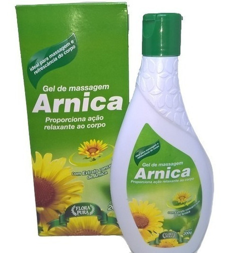 Gel Massageador Arnica Concentrado Extra-forte 200g