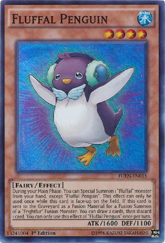 Pingüino Peluchanimal Super Raro Yugioh