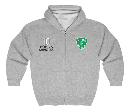 Campera Salida Algodon Saint-étienne Canguro C/capucha