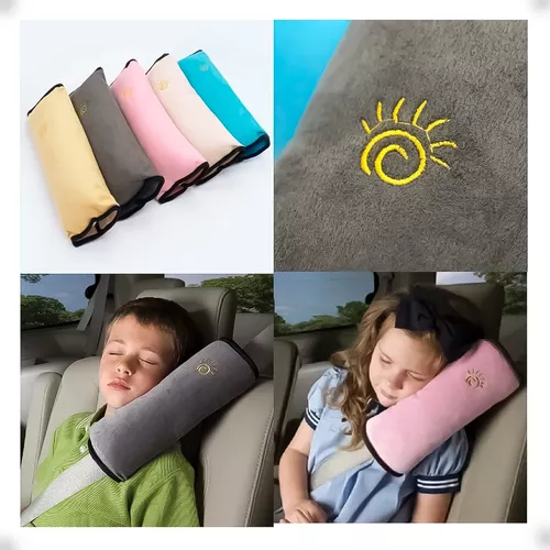  Almohada para cinturón de seguridad de auto para proteger el  cinturón de seguridad del automóvil, almohadilla para el hombro, ajusta el  cojín del cinturón de seguridad del vehículo para niños, almohada