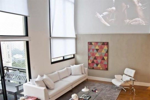 Imagem 3 de 12 de Sala Com Pé Direito Duplo - Nm2236