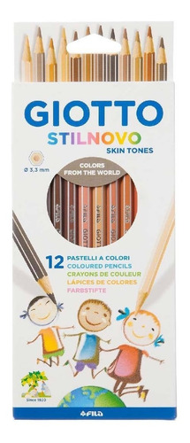 Lapices Tonos Piel Giotto Stilnovo Skin Tones 12