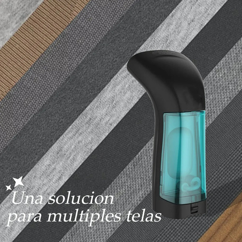 Plancha De Mano De Viaje Para Todo Tipo De Tejidos Portátil Negro