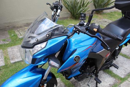 Haojue Dk 150 2018 Azul Partida Elétrica