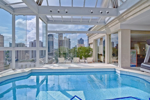 Imagem 25 de 30 de Cobertura À Venda, 577 M² Por R$ 4.990.000,00 - Cabral - Curitiba/pr - Co0073