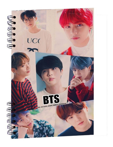 Cuaderno K-pop Bts Motivos Surtidos