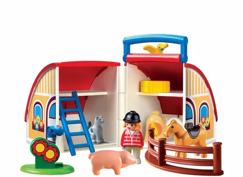 Playmobil 123 - 6778 - Granja Maletin - Mundo Manias