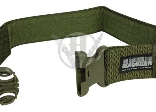 Cinturon Tactico Externo Blackhawk 100cm Verde Porta Equipo